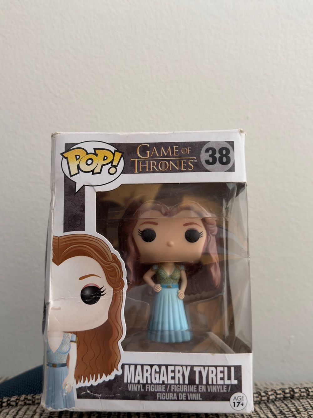 pop Margaery Tyrell Vinyl Figure in Light Blue Dress